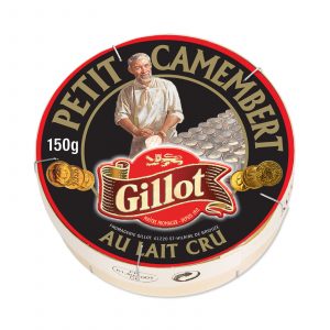 Artikel-Nr. 3021<br>CAMEMBERT GILLOT NOIR, Weichkäse aus Frankreich, 150 g