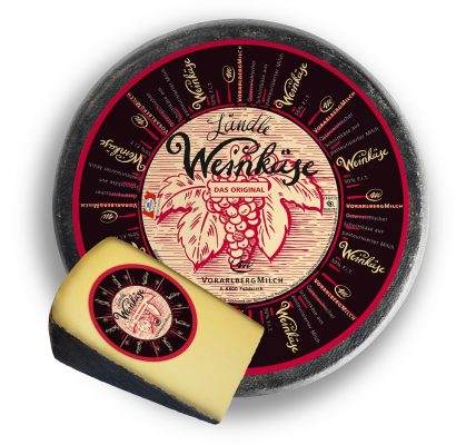 Artikel-Nr. 5449<br>LÄNDLE WEINKÄSE, Schnittkäse aus Österreich, 4,0 kg