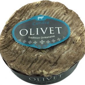 Artikel-Nr. 6540<br>OLIVET MIT ASCHE, Weichkäse aus Frankreich, 250 g
