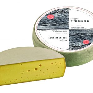 Artikel-Nr. 6721<br>STEINSALZKÄSE, Schnittkäse aus Österreich, 4,0 kg