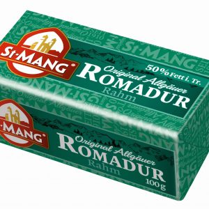 Artikel-Nr. 0952<br>ROMADUR SANKT MANG, Weichkäse aus Deutschland, 100 g