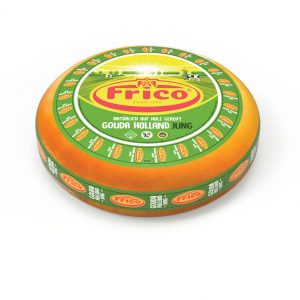 Artikel-Nr. 1105<br>FRICO GOUDA JUNG, Schnittkäse aus Holland, 12,0 kg