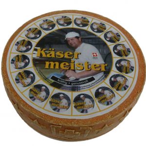 Artikel-Nr. 1159<br>KÄSERMEISTER, Schnittkäse aus der Schweiz, 6,5 kg