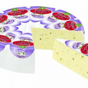 Artikel-Nr. 1593<br>ALLGÄUER RAHMTORTE KNOBLAUCH, Weichkäse aus Deutschland, 1,4 kg