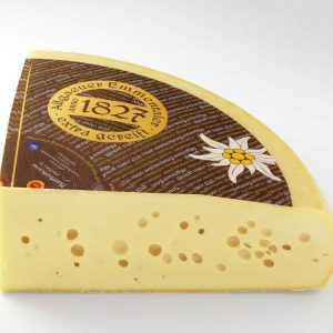 Artikel-Nr. 1850<br>ALLGÄUER EMMENTALER 1827, Hartkäse aus Deutschland, 20,0 kg