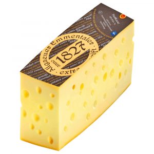 Artikel-Nr. 1851<br>ALLGÄUER EMMENTALER FILET 1827, Hartkäse aus Deutschland, 3,0 kg