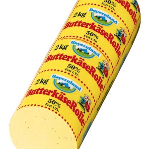 Artikel-Nr. 1935<br>BLD BUTTERKÄSEROLLE, Schnittkäse aus Deutschland, 2,0 kg