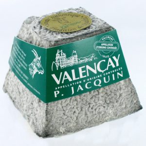 Artikel-Nr. 2157<br>VALENCAY AOP JACQUIN, Weichkäse aus Frankreich, 220 g