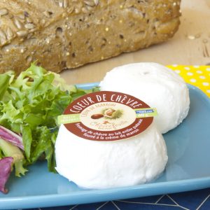 Artikel-Nr. 2481<br>COEUR DE CHEVRE MARONE, Frischkäsezubereitung aus Frankreich, 60 g