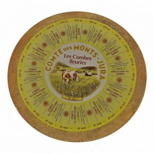 Artikel-Nr. 2517<br>COMTE COMBE FLEURIE AOP, Hartkäse aus Frankreich, 40,0 kg