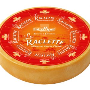 Artikel-Nr. 2544<br>FRANZÖSISCHER RACLETTE RUNDLAIB, Halbfester Schnittkäse aus Frankreich, 7,0 kg