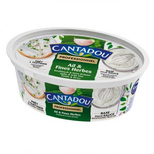 Artikel-Nr. 2563<br>CANTADOU TERRINE KRÄUTER, Frischkäsezubereitung aus Frankreich, <br>1,25 kg
