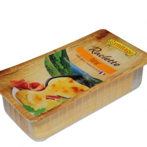 Artikel-Nr. 2569<br>FRZ. RACLETTE ERMITAGE SCHEIBEN, Schnittkäse aus Frankreich, 400 g