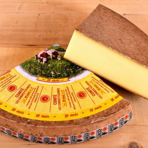 Artikel-Nr. 2628<br>COMTE COMBE FLEURIE AOP 1/4, Hartkäse aus Frankreich, 10,0 kg