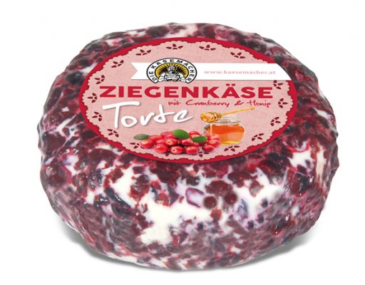 Artikel-Nr. 3119ZIEGENKÄSETORTE HONIG CRANBERRY, Frischkäsezubereitung ...