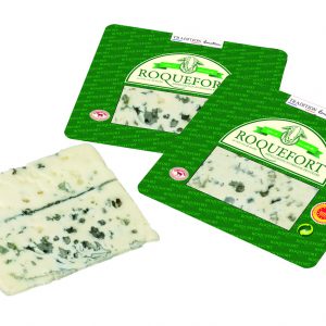 Artikel-Nr. 3140<br>ROQUEFORT TRADITION EMOTION, Halbfester Schnittkäse aus Frankreich, 100 g