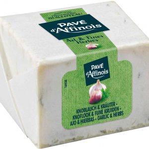 Artikel-Nr. 3382<br>PAVE D'AFFINOIS KRÄUTER, Weichkäse aus Frankreich, 150 g