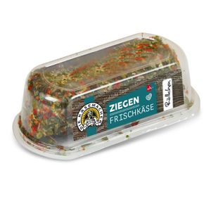 Artikel-Nr. 3662<br>ZIEGENRÖLLCHEN WILDKRÄUTER, Frischkäse aus Österreich, 100 g