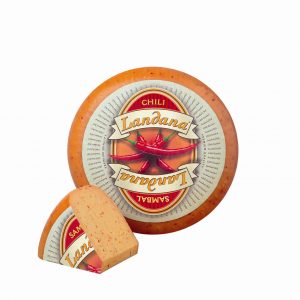 Artikel-Nr. 4265<br>LANDANA CHILI SAMBAL, Schnittkäse aus Holland, 4,5 kg