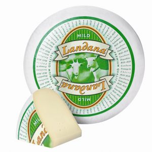 Artikel-Nr. 4272<br>LANDANA ZIEGENKÄSE MILD, Schnittkäse aus Holland, 1,25 kg
