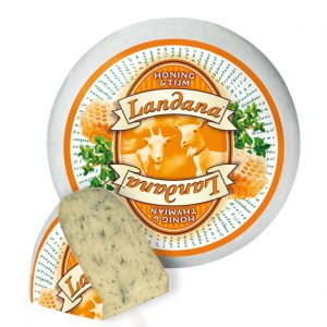 Artikel-Nr. 4274<br>LANDANA ZIEGE HONIG THYMIAN, Schnittkäse aus Holland, 4,5 kg