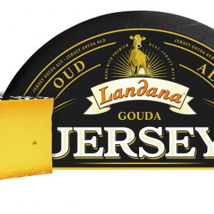 Artikel-Nr. 4347<br>LANDANA JERSEY ALT 1/2, Hartkäse aus Holland, 5,5 kg
