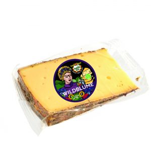 Artikel-Nr. 4912<br>WILDBLUMENKÄSE, Schnittkäse aus Deutschland, 180 g