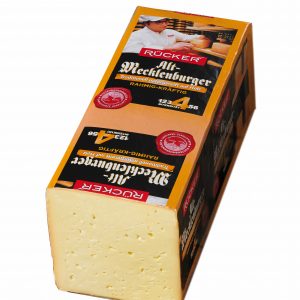 Artikel-Nr. 5282<br>ALT MECKLENBURGER RAHMIG KRÄFTIG, Schnittkäse aus Deutschland, 3,0 kg