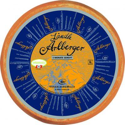 Artikel-Nr. 5342<br>LÄNDLE ARLBERGER LAIB, Schnittkäse aus Österreich, 4,0 kg