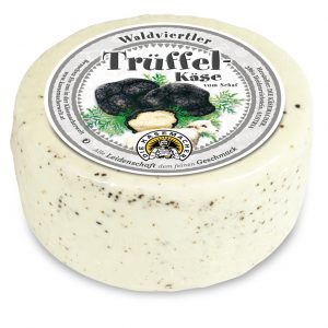 Artikel-Nr. 6301<br>WALDVIERTLER TRÜFFELKÄSE, Schnittkäse aus Österreich, 1,0 kg