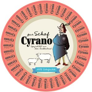 Artikel-Nr. 6770<br>CYRANO PUR SCHAF, Schnittkäse aus Frankreich, 4,5 kg