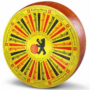 Artikel-Nr. 7228<br>APPENZELLER KRÄFTIG-WÜRZIG, Hartkäse aus der Schweiz, 6,5 kg