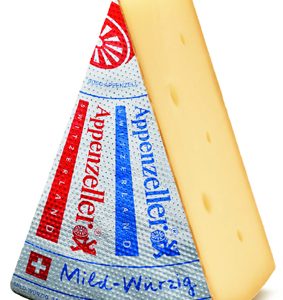 Artikel-Nr. 7234<br>APPENZELLER MILD WÜRZIG 1/8, Hartkäse aus der Schweiz, 800 g