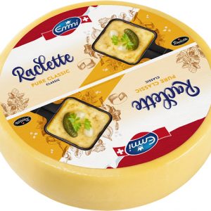 Artikel-Nr. 7240<br>SCHWEIZER RACLETTE CLASSIC RUND,<br>Schnittkäse aus der Schweiz, 5,2 kg