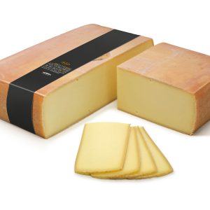 Artikel-Nr. 7416<br>RACLETTE SUISSE ECKIG, Schnittkäse aus der Schweiz, 6,5 kg