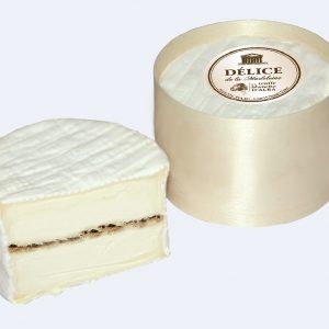 Artikel-Nr. 8368<br>PETIT DÉLICE DE LA MADELEINE À LA TRUFFE ALBA, Weichkäse aus Frankreich, 200 g