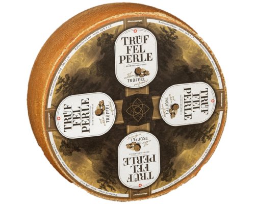 Artikel-Nr. 1027<br>TRÜFFELPERLE MIND. 2 MONATE, Schnittkäsezubereitung aus der Schweiz, <br>6,5 kg