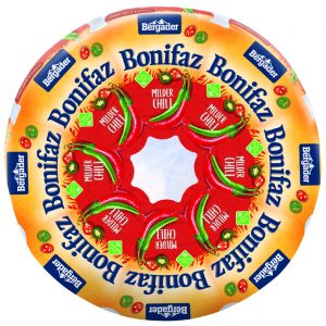 Artikel-Nr. 1941<br>BONIFAZ MILDER CHILI, Weichkäsezubereitung aus Deutschland, 1,2 kg