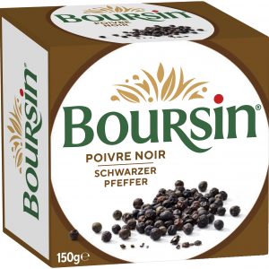 Artikel-Nr. 2376<br>BOURSIN PFEFFER, Frischkäsezubereitung aus Frankreich, 150 g