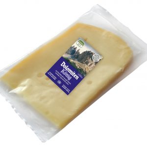 Artikel-Nr. 4928<br>DOLOMITENKÖNIG PORTION, Schnittkäse aus Italien/Südtirol, 150 g