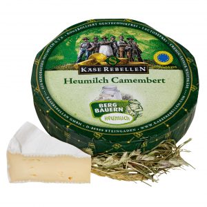 Artikel-Nr. 1361<br>HEUMILCH CAMEMBERT, Weichkäse aus Österreich, 250 g