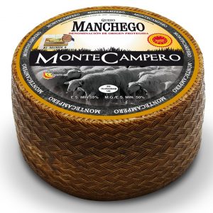 Artikel-Nr. 7000<br>MANCHEGO MINI MONTECAMPERO, Hartkäse aus Spanien, 1,0 kg