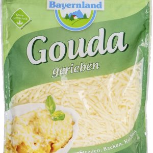 Artikel-Nr. 1840<br>GOUDA BLD GERIEBEN, Schnittkäse aus Deutschland, 200 g