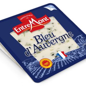 Artikel-Nr. 3626<br>BLEU AUVERGNE AOP, Halbfester Schnittkäse aus Frankreich, 125 g