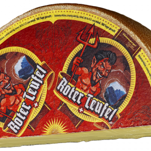 Artikel-Nr. 1138<br>ROTER TEUFEL 1/2, Hartkäse aus der Schweiz, 3,25 kg