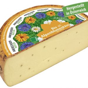 Artikel-Nr. 3719<br>BIO ALPENBLUMENKÄSE, Schnittkäse aus Österreich, 3,5 kg
