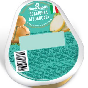 Artikel-Nr. 6916<br>SCAMORZA GERÄUCHERT, Pasta Filata Käse aus Italien, 250 g