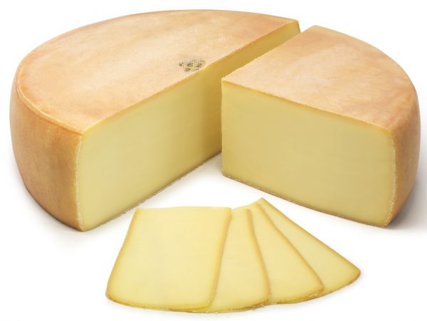Artikel-Nr. 7437<br>RACLETTE SUISSE RUND 1/2 Laib, Schnittkäse aus der Schweiz, 2,65 kg