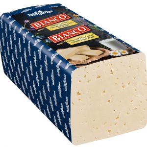 Artikel-Nr. 0361<br>BERGADER BIANCO NATUR, Halbfester Schnittkäse aus Deutschland, 2,8 kg