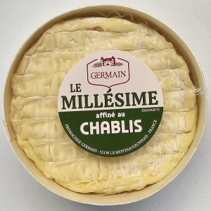 Artikel-Nr. 2373<br>LE MILLIESIME AFFINE AU CHABLIS GERMAIN, Weichkäse aus Frankreich, 200 g